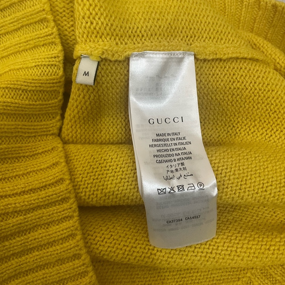 Gucci Men's "If They Did But Know" Sweater Sz M - Picture 6 of 9